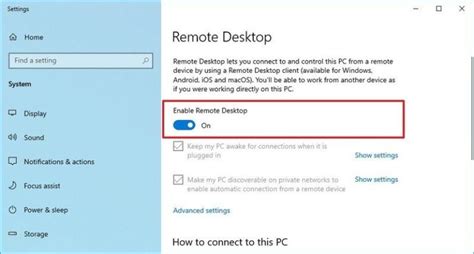 ريموتسك|كيفية تفعيل Remote Desktop علي ويندوز 10.